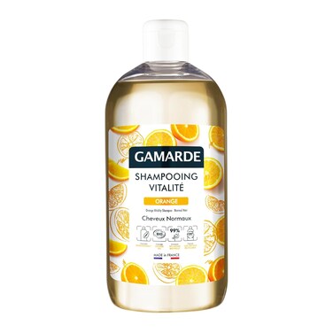 Vitality Shampoo - Shampoo for Men with Aloe Vera and Coconut Oil - Strengthens and Shines with Orange Essential Oil - 16.89 oz