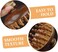 Gatuida Bamboo Sandalwood Hair Comb - Natural Wooden Wide Tooth Scalp Massager and Shampoo Brush