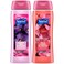 Suave Body Wash Variety 2-Pack, Sweet Pea &amp; Violet + Wild Cherry Blossom &ndash; Gentle Body Washes with Floral Blend Oil Essence, 18 Oz Ea