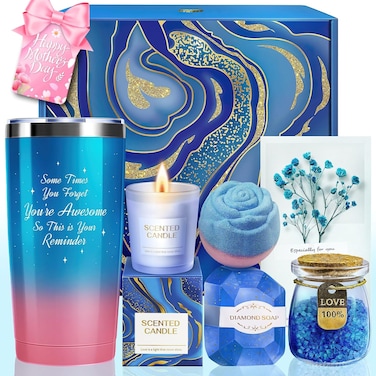 Gifts for Women, Mom, Friends, Wife, Girlfriend, Sister, Her, Gift Basket Set for Anniversary, Home SPA, Women Gifts - Ideal Mothers Day Gifts