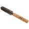 Ibiza Hair Round Boar Bristle Brush (EX Series)   Lightweight with Reinforced Bristles &amp; Cork Handle   Adds Shine &amp; Texture   Ideal for Medium to Long Styles