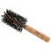 Ibiza Hair Boar Bristle Round Brush (G Series)   Hybrid Swirled Boar &amp; Carbon Fiber Nylon Bristles with Cork Handle   Adds Shine &amp; Texture for Medium to Long Styles