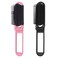 Travel Compact Hair Brush with Mirror and Massage Comb - 2 PCS Folding Comb, Mini Brush for Purse, Wet Hair Brush for Women and Men