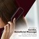 Stanley Home Products Commander for Her Hairbrush Wet &amp; Dry Brush w/Nylon Bristle For Detangling &amp; Straightening Natural Hair - Scalp Massage or Light Brushing - Mulberry