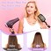 Hair Brush,Detangling Hairbrush Boar Bristle Hair Brushes for Women Men Kids Curly Thick Long Short Wet or Dry Hair, Curved Vented Detangler Brush for Faster Blow Drying (Black)
