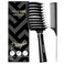 Hair Brush,Detangling Hairbrush Boar Bristle Hair Brushes for Women Men Kids Curly Thick Long Short Wet or Dry Hair, Curved Vented Detangler Brush for Faster Blow Drying (Black)