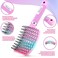 Vented Paddle Brush for Faster Blow Drying - Detangling Hair Brush for Women and Men, Professional Styling Brush for Curly, Thick, or Straight Hair