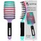 Hair Brushes for Women 2 Pack, HIPPIH Detangler Hair brush for Adult &amp; Kids&rsquo; Wet or Dry Hair, Boar Bristle Hair Brush Getting Knots Out without Pain Adds Shine and Makes Hair Smooth