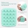 Shampoo Brush Scalp Massager, Soft Silicone Scalp Care Hair Brush for Wet Dry Hair, Scalp Scrubber for Women Men Kids (Green)