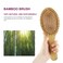 MRD Hair brush, Natural Bamboo Paddle Detangling Hairbrush, Massage Scalp Thick/Thin/Curly/Dry Hair For Women &amp; Men