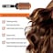 Ceramic Thermal Brush Set - 4 Vented Bristle Brushes for Blow Drying, Straightening, Adding Volume &amp; Shine
