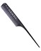 YS Park 111 Super Tint Rat Tail Comb [Thick] - Carbon
