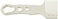 Y.S. Park YS-282 Clipper Comb, White, 0.03302 kg