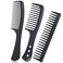 URAQT Hairdressing Combs Set, 3 Pack Wide Tooth Combs, Heat Resistant Anti-static Carbon Hair Brush Hair Comb for Long, Wet or Curly Hair Detangling