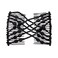 LOVEF 3Pcs Magic Hair Comb Ladies Bead Stretchy Women Hair Combs Professional Double Magic Slide Metal Comb Clip Hairpins