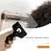 Metal Afro Pick Comb Set, 2-Pack, Fist Handle Design, Curly Hair, Professional Hair Styling Tools for Women and Men