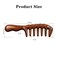 1 PCS Wide Tooth Comb Natural Wooden Hair Comb Sandalwood Comb Massage Comb Hair Comb for Men Hair Styler and Ladies Hair Hairstyle