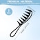 WLLHYF Wide Tooth Comb, Shark Teeth Hair Combs Professional Salon Afro Hairstyle Tool Anti-Static Hair Styling Accessories for Men Women Styling Wet Wavy Hair Wigs