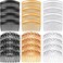 24 Pcs Women Hair Comb Accessories French Hair Side Combs Plastic Twist Decorative Clips with 11/23 Teeth Wedding Veil clip for Women