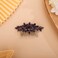 Crystals Hair Comb for Bride for Women for Girls Cute Teardrop Hair Comb Slide Multi-Color Purple