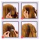 3Pcs Elongated Interlocking Plastic Banana Clip Hair Combs - Women Two Sides Hair Combs Ponytail Hair Clincher Hair Accessories for Ponytail Holder