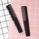 Disposable Combs, 100 Pack Combs Bulk, Double Tooth Hair Pocket Comb, Individually Wrapped, Sturdy Combs in Bulk, Black, for Homeless, Charity, Care Pack
