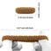 12pcs Thick No Damage Hair Ties for Women,Soft Seamless Scrunchies for Girl,Elastic Ponytail Holders Hair Accessories (Brown)