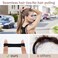 100 PCS Hair Ties No Damage For Women Girls Men Kids Toddler - Soft Seamless Hair Ties For Thick &amp; Curly Hair - Brown Rubber Bands For Hair No Pull Ponytail Holder
