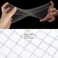 WeKen Hair Net 50PCS Invisible Elastic Edge Mesh Hair Nets for Women, Food Service, Ballet Bun, Sleeping, Short Wig Packaging Hairnet 20 Inches Blonde(Individual Packing 50PCS)