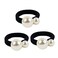 Beavorty 3 Pcs Girl Pearl Scrunchies, Hair Rings, Headbands, Hair Ropes, Elastic Hair Ties and Ponytail Holders with Elasticity Brackets