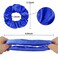 Satin Royal Blue Scrunchies 2 Pcs Hair Ties Scrunchies for Women Girls Hair Accessories Elastic Hair Ponytail Holder