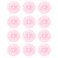 Semato 12 PCS Pink Fuzzy Hair Ties Fluffy Scrunchies Pink Pom Pom Hair Ties With Faux Rabbit Fur Fluffy Elastic Ponytail Holders Pink Party Favors Hair Accessories for Women and Girls (pink)
