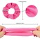 20 Pcs Hot Pink Scrunchies Matte Scrunchies Bridesmaid Proposal Gifts Pink Party Favors Hair Ties Scrunchies for Women Girls Bachelorette Party Favors (hot pink)
