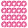 20 Pcs Hot Pink Scrunchies Matte Scrunchies Bridesmaid Proposal Gifts Pink Party Favors Hair Ties Scrunchies for Women Girls Bachelorette Party Favors (hot pink)