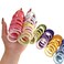 10 Pieces High elastic Ponytail Holders for Girls,Kids Seamless Hair Ties,Hair Bands, No Damage for Thick Hair (Yellow)
