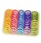 10 Pieces High elastic Ponytail Holders for Girls,Kids Seamless Hair Ties,Hair Bands, No Damage for Thick Hair (Yellow)