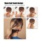 Pony-O Bungee Hair Ties Women Ponytail Hooks, 20Pcs Women Ponytail Hooks Hair Clips Elastic Hair Ties Ponytail Holders Hair Wrap