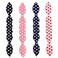 4Pcs Magic Rabbit Ear Sponge Bun Twist Shaper for Hair Styling Curl Donut Crown Twister Holder (Dot)