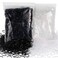 YGDZ 4000pcs Hair Rubber Bands, Clear Black Elastic Hair Ties Toddlers Girls Baby Hair Elastics Mini Small Braids Rubber Bands(Black+Clear)