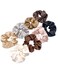8Pack Silk Hair Scrunchies Hair Ties Satin Hair Scrunchies Soft Elastic Hair Ring Hair Rope for Women, Girls with Thick Hair or Thin Hair (Mixed Colors)