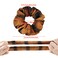 WILLBOND 12 Pcs Plaid Scrunchies for Women Girls Buffalo Plaid Hair Ties Cotton Scrunche Scrunchy Ponytail Holders Hair Accessories Valentine&lsquo;s Day Gifts(Elegant)