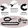 3PCS Hair Scrunchies Silk Adjustable High Elasticity Hair Ties Durable Soft Elastic Hair Rubber Bands Black Hair Ties Ponytail Holders for Women Girls