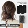 (200Pcs)-Black Hair Ties for Women,Seamless Ouchless Ponytail Holders - Hair Accessories for elastic hair ties tirs
