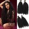 Long Kinky Curly Pre Bonded Fusion I Tip Human Hair Extension Mongolian Human Hair I Tip Hair Extensions 100g/100 strands (20inch 100Strands, #Natural Color)