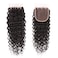 Water Wave Bundles With Closure Free Part Wet and Wavy Unprocessed Virgin Human Hair 100% Human Hair Extensions Water Wave Closure Laritaiya (20 22 24 26+18)