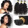 Short Loose Wave I Tip Human Hair Extension Pre Bonded Brazilian Human Hair I Tip Keratin Fushion Hair Natural Loose Wavy 100g/100 strand (22 inch 100Strands, #Natural Color)