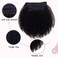 Afro Kinky Curly Clip in Hair Extensions for Black Women, 9A Brazilian Remy Human Hair 3C 4A Hair Clip Ins Natural Black Color, Double Lace Wefts, 120 Gram 12Inch