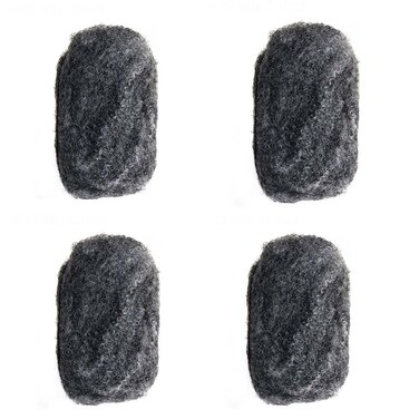 Tight Afro Kinky Human Hair,Ideal for Making or Repairing Permanent Dreadlocks,Twists and Braids 4 Bundles/Package (8inch/23.32cm, Salt and Pepper #39)