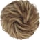 FESHFEN Messy Bun Hair Piece - Elastic Wavy Curly Hair Bun Scrunchies Extensions Synthetic Chignon Hairpieces for Women Girls, Brown &amp; Blonde 1 PCS