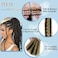 Afro Kinkys Bulk Human Hair 14 Inch 50g/Pack 100% Human Hair No Short Hair Afro Kinky Human Hair for Dreadlock Extensions,Repair Locs,Braiding Twists and Braids(14Inch, 2Pack, P4/27)